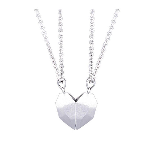 Dual set Magnetic Heart Necklace